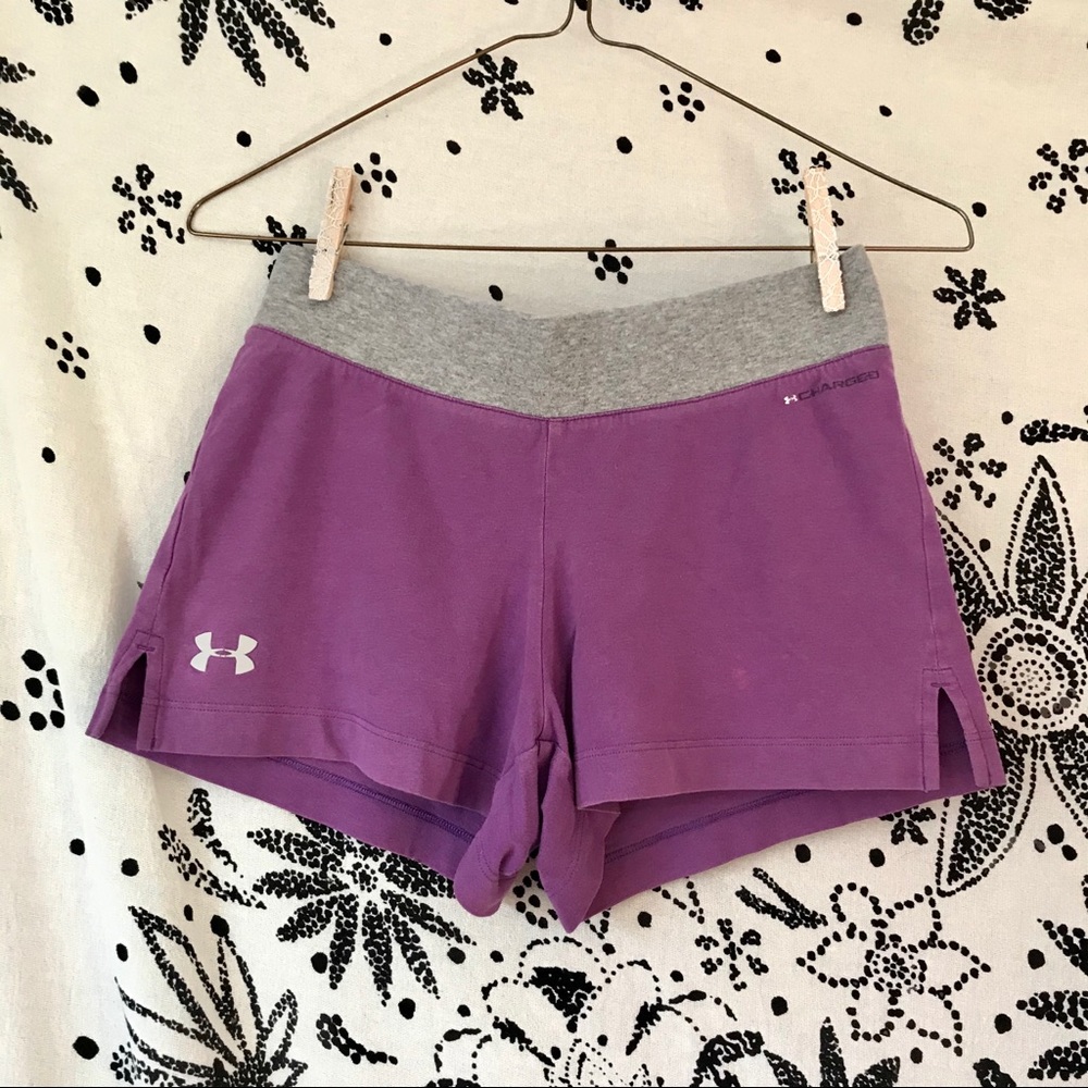 Under Armour cotton stretch athletic shorts